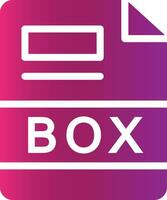 BOX Creative Icon Design vector