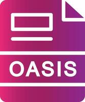 OASIS Creative Icon Design vector