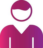 Glyph Gradient Design vector