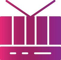 Television Creative Icon Design vector