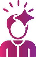 Suffering Creative Icon Design vector