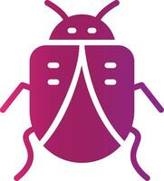 Bug Creative Icon Design vector