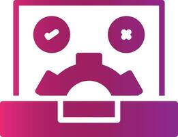QA Testing Creative Icon Design vector