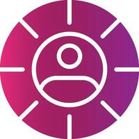 Targeting Creative Icon Design vector