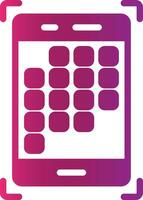 Task Organization App Creative Icon Design vector