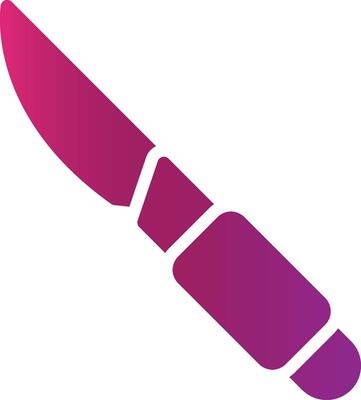 Line Cutter Creative Icon Design
