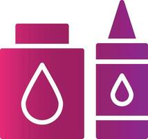 Glyph Gradient Design vector