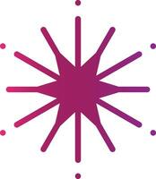 Star Creative Icon Design vector