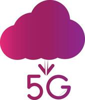 5G Download Creative Icon Design vector