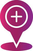 Location Creative Icon Design vector