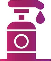 Shampoo Creative Icon Design vector