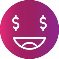 Greedy Creative Icon Design vector