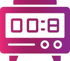 Digital Stopwatch Creative Icon Design vector