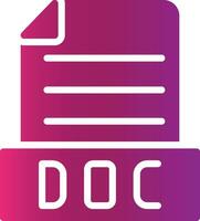 Doc Creative Icon Design vector