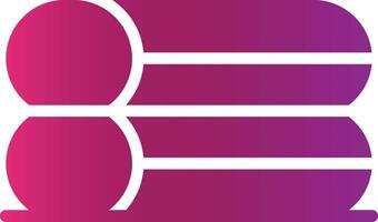 Glyph Gradient Design vector