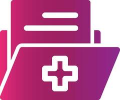 Medical History Creative Icon Design vector