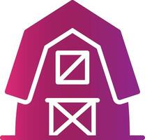 Barn Creative Icon Design vector