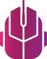 Gaming Mouse Creative Icon Design vector