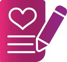 Writing Creative Icon Design vector
