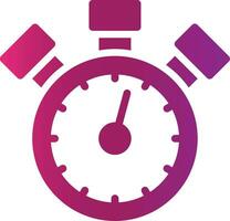 Stopwatch Creative Icon Design vector