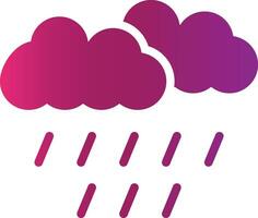 Rainy Day Creative Icon Design vector