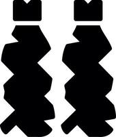 Waste Plastic Creative Icon Design vector