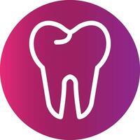 Toothache Creative Icon Design vector