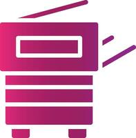 Glyph Gradient Design vector
