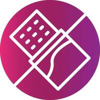 Glyph Gradient Design vector
