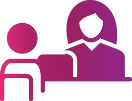 Meeting Creative Icon Design vector