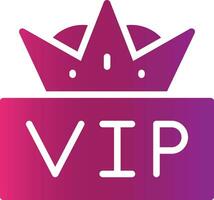 VIP Creative Icon Design vector