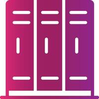 Lockers Creative Icon Design vector