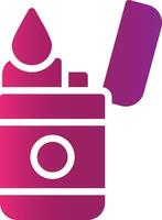 Glyph Gradient Design vector