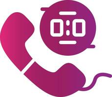 Call Back Creative Icon Design vector