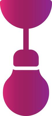 Ceiling Lamp Creative Icon Design