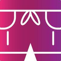 Glyph Gradient Design vector
