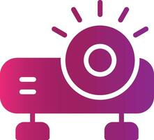 Glyph Gradient Design vector