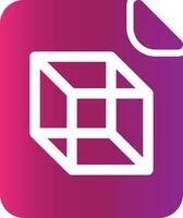 3D Design Creative Icon Design vector
