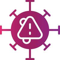 Virus Creative Icon Design vector