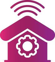 Home Automation Creative Icon Design vector
