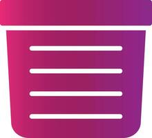 Glyph Gradient Design vector