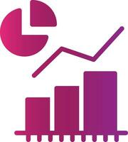 Statistical Analysis Creative Icon Design vector