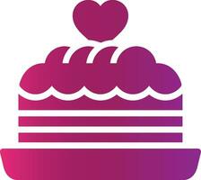 Cake Creative Icon Design vector