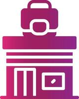 Glyph Gradient Design vector