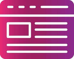 Browser Creative Icon Design vector