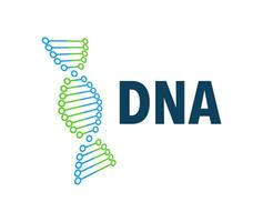 DNA structure Icon set. Structure molecule and cell, chromosome. Genetic engineering. Vector stock illustration