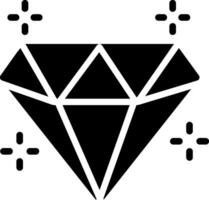 diseño de icono creativo de diamante vector