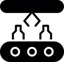 Conveyor Belt Creative Icon Design vector