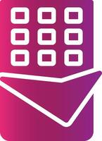 Glyph Gradient Design vector
