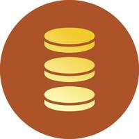 Coins Creative Icon Design vector